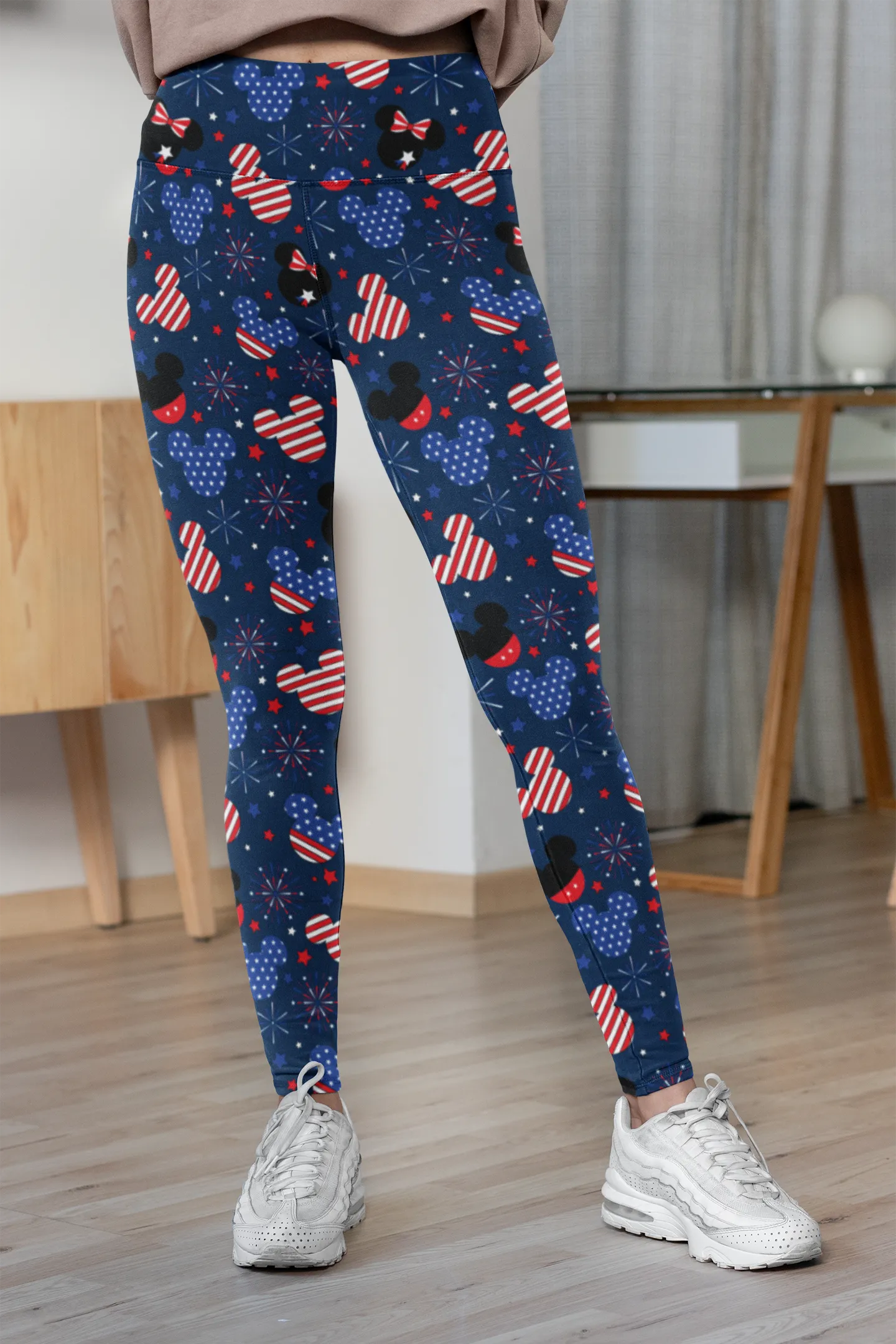 Patriotic Mickey Women's Leggings