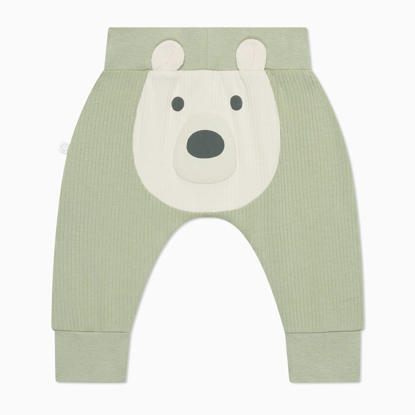 Polar Bear Ribbed Joggers