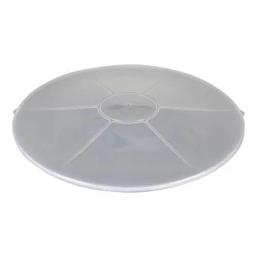 Premium Heavy Weight Plastic Compartment Platter<br/>Size Options: 12inch Compartment Tray, 14inch Compartment Tray, 16inch Compartment Tray and 16inch Compartment Lid