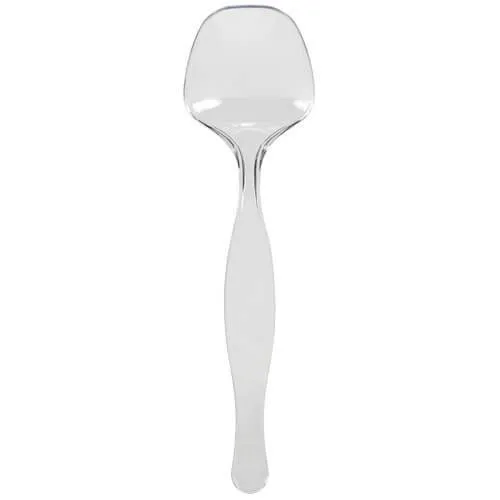 Premium Heavy Weight Plastic Serving Utensil<br/>Size Options: 9inch Serving Fork and 9inch Serving Spoon