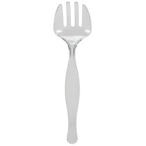 Premium Heavy Weight Plastic Serving Utensil<br/>Size Options: 9inch Serving Fork and 9inch Serving Spoon