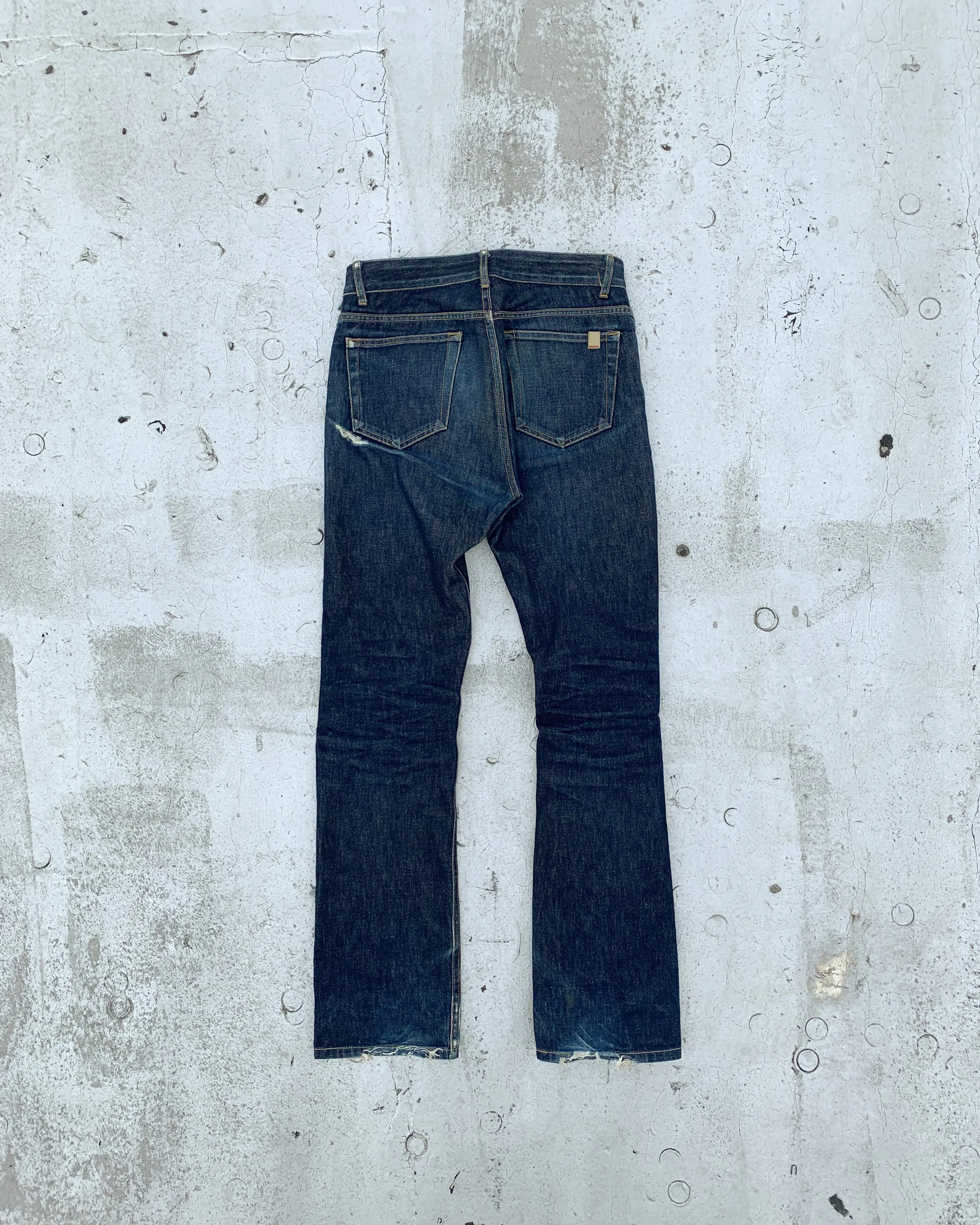 RAW STRAIGHT LEG JEANS