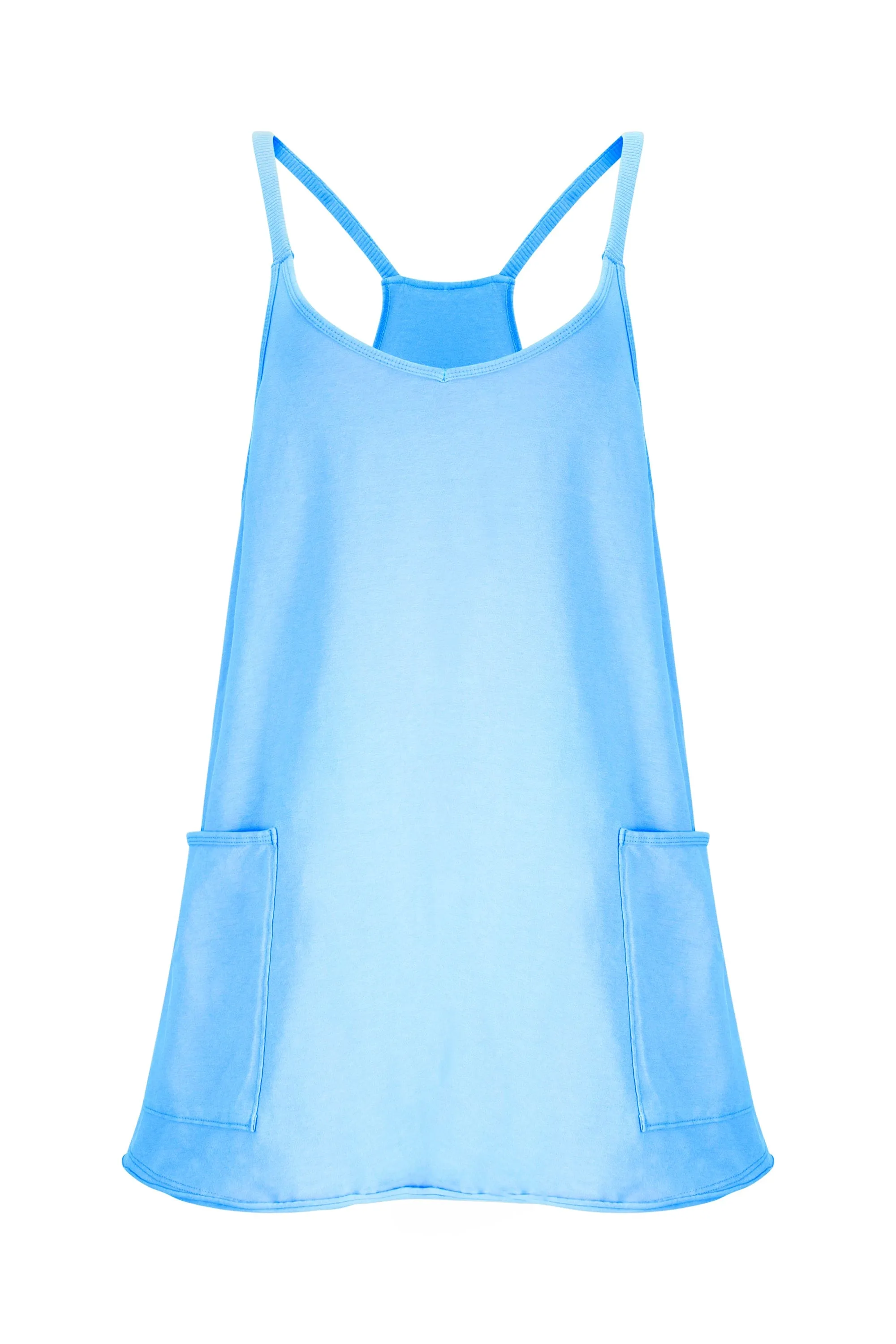 Raya Short Mini Sport Dress - Arctic Blue