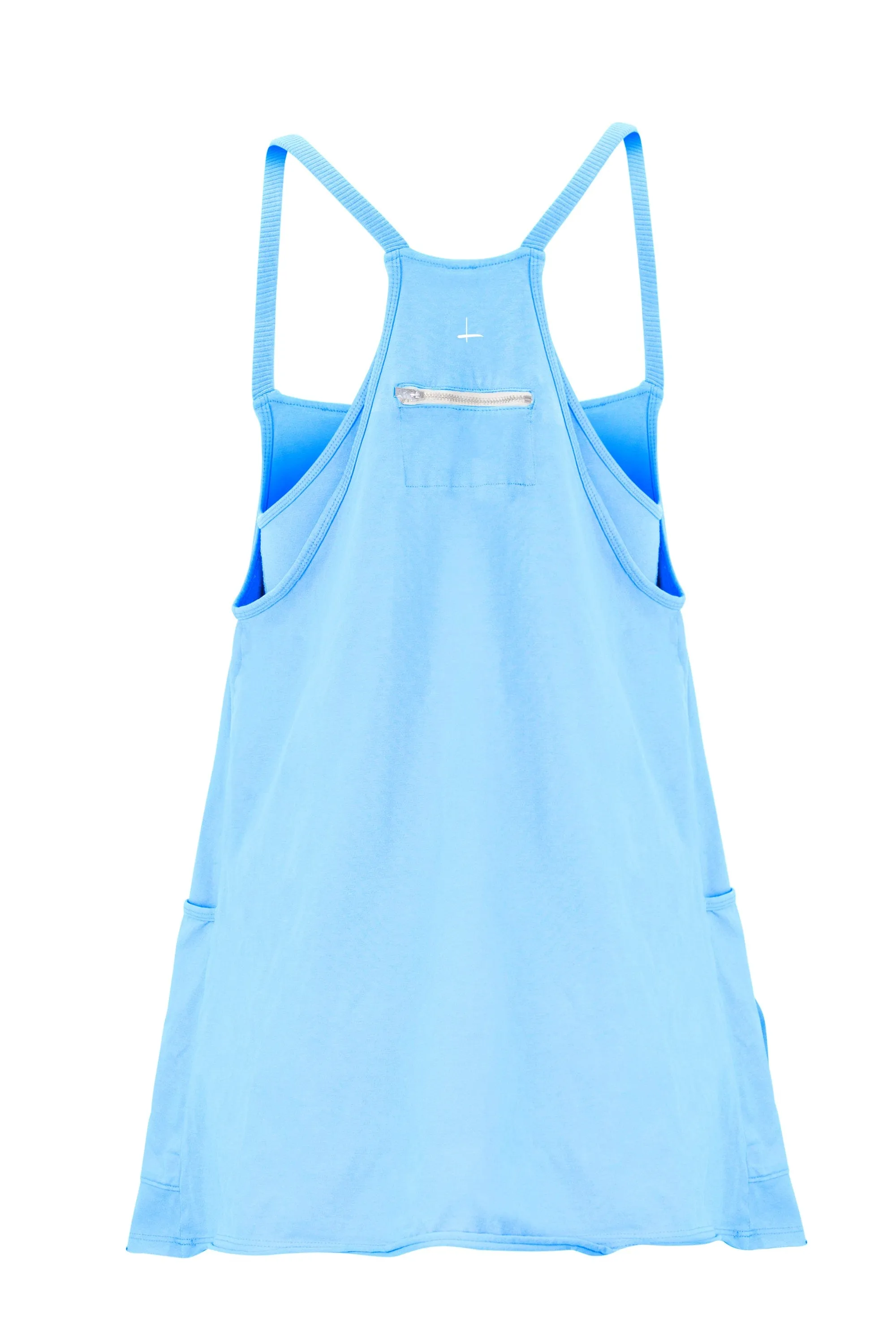 Raya Short Mini Sport Dress - Arctic Blue