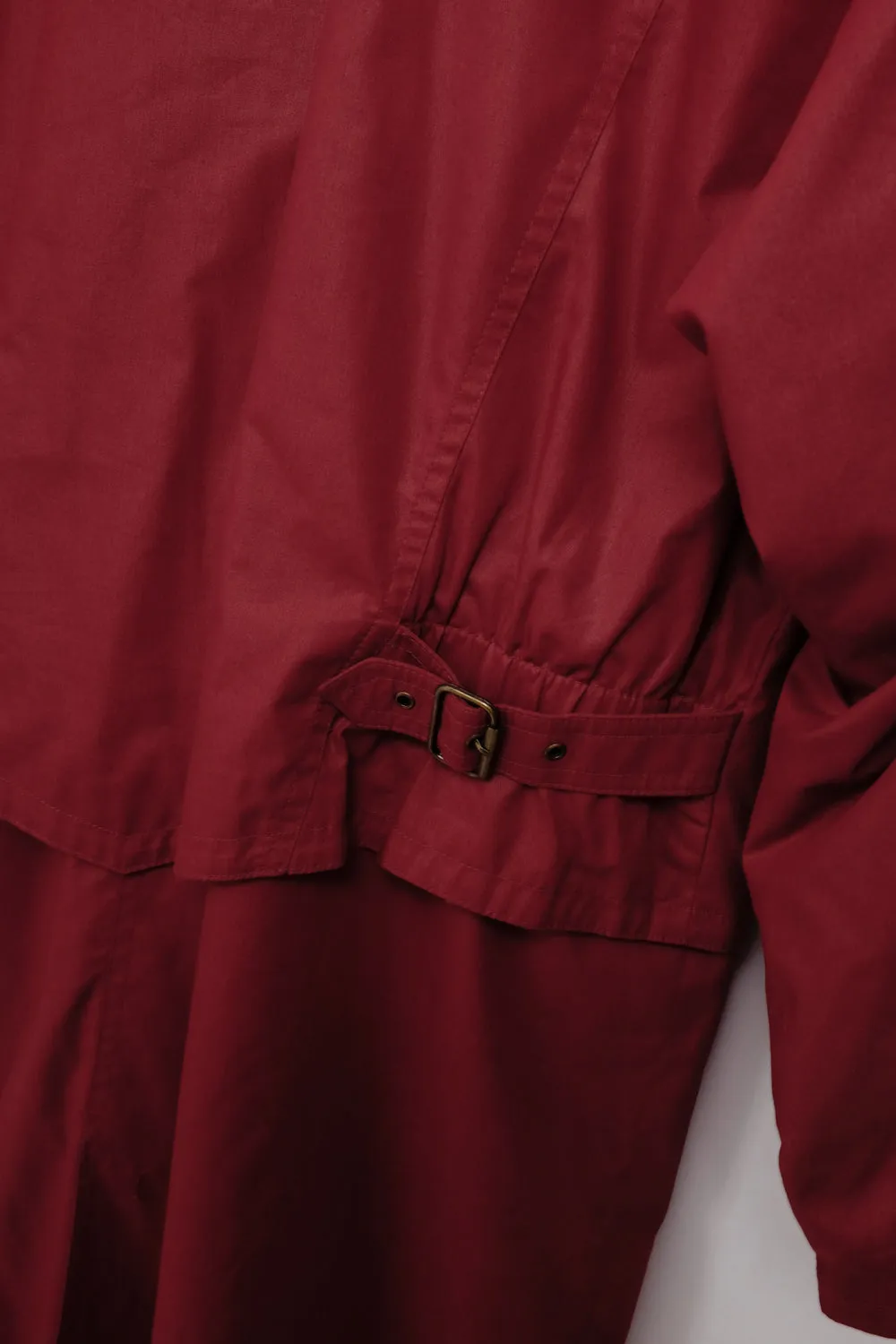 RED VINTAGE TRENCH COAT