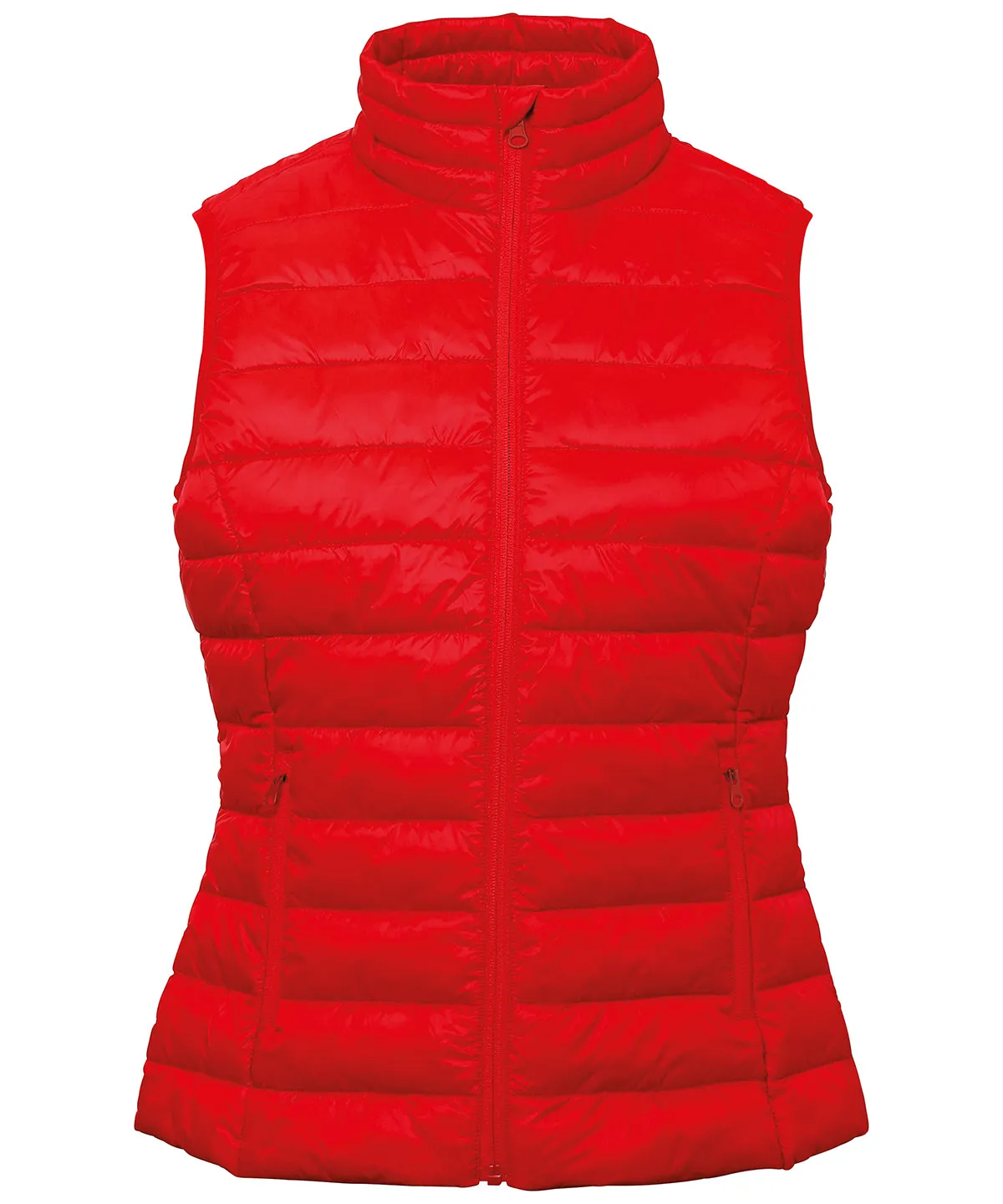 Red - Women's terrain padded gilet