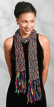 Ribbon Scarf Pattern (Knit)