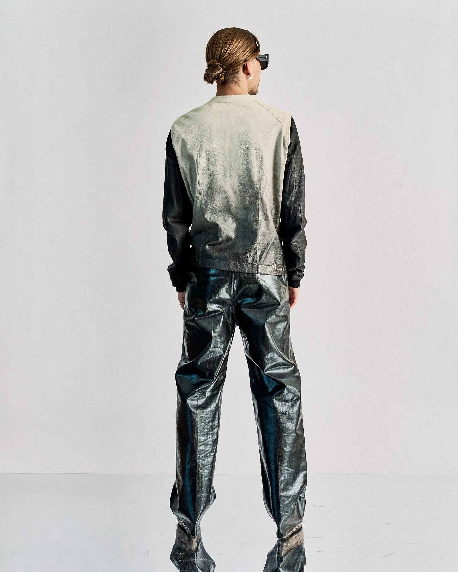 Rick Owens SS 2009 Gradient leather bomber jacket