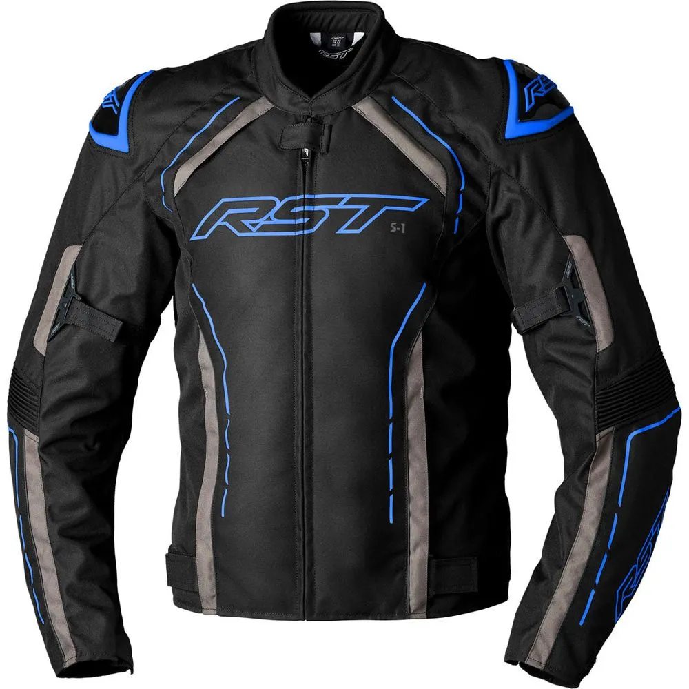 RST S1 CE Textile Jacket Black / Grey / Blue