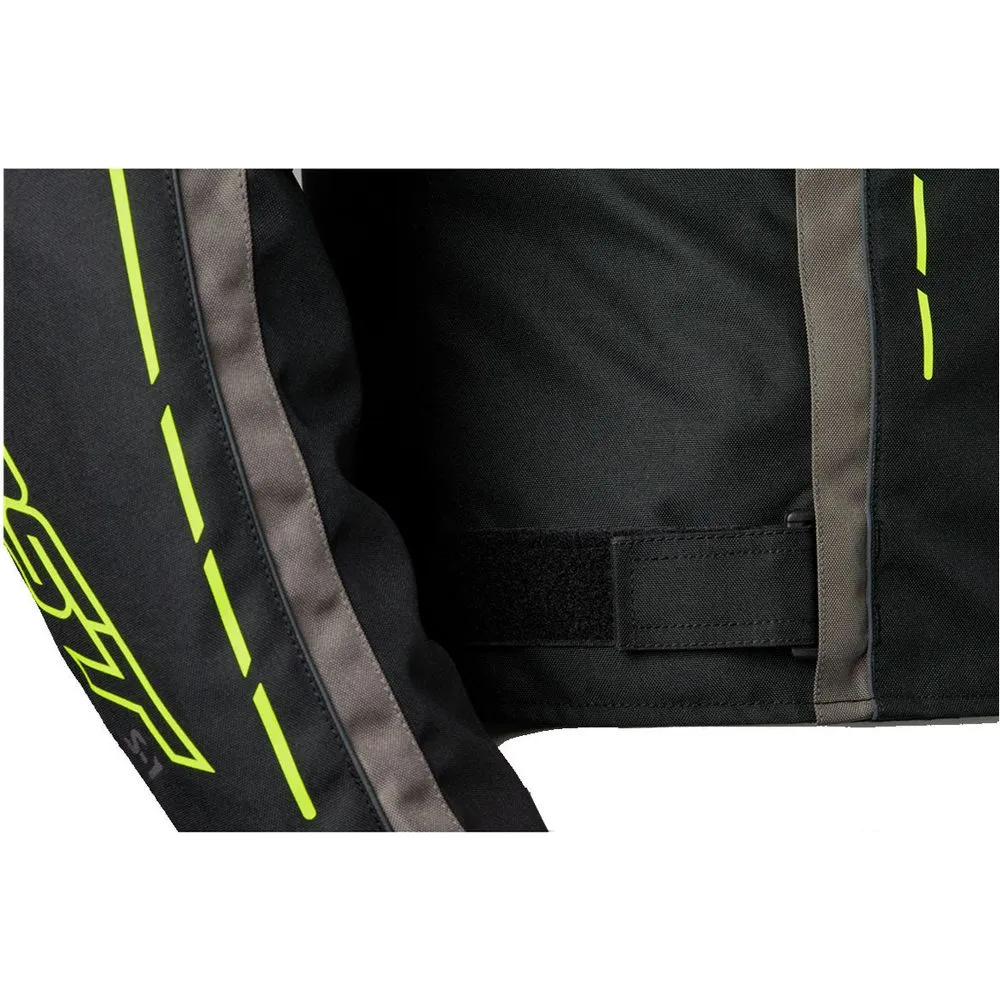 RST S1 CE Textile Jacket Black / Grey / Fluo Yellow