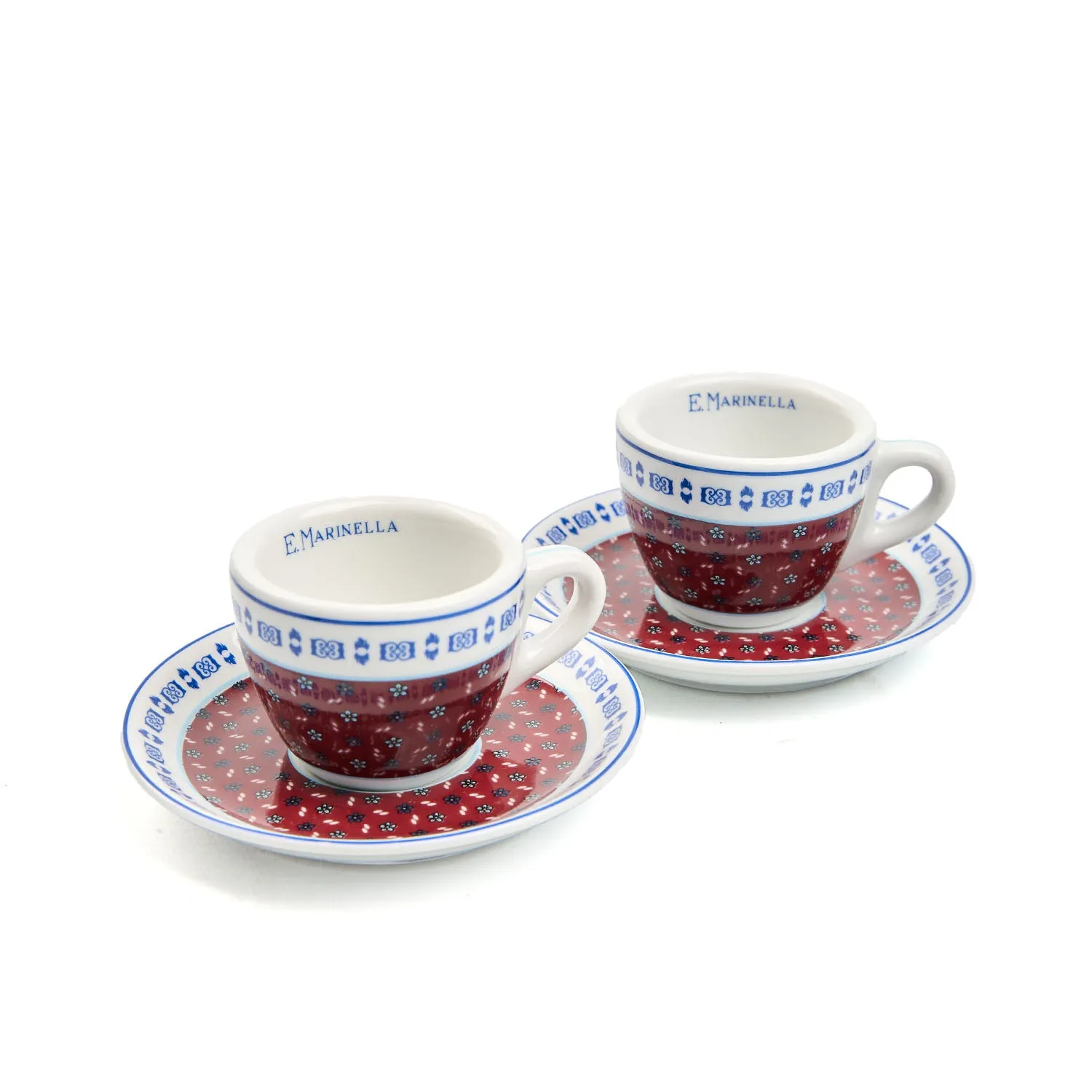 SET OF SIX COFFEE CUP WITH SAUCER