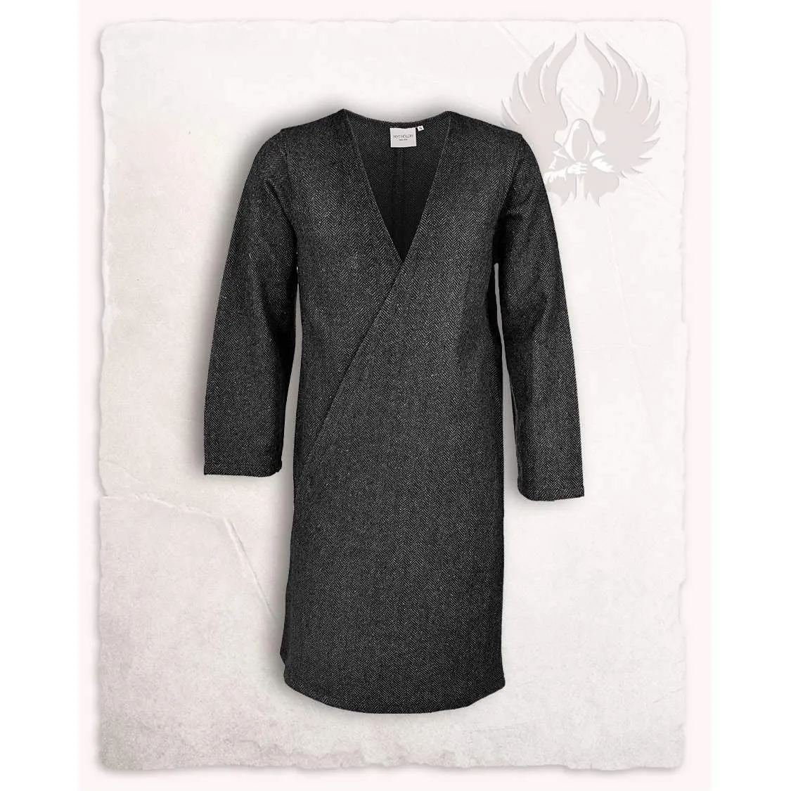 Shapur folded coat wool