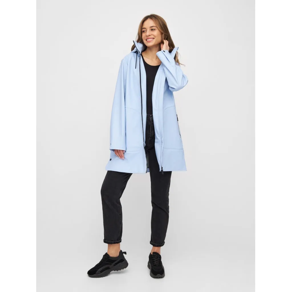 Silla PU Jacket - Sky blue