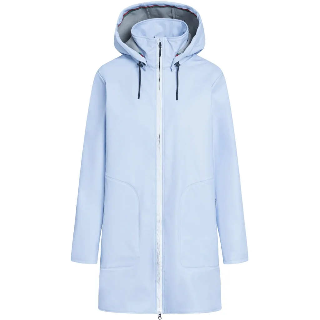 Silla PU Jacket - Sky blue