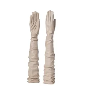 Sorrento | Opera Length Leather Gloves (60cm)