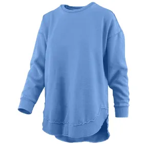 Southern Couture Comfy Round Here Crewneck - Carolina Blue