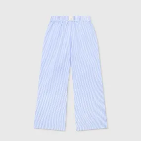 Striped Boxer Pants - Blue