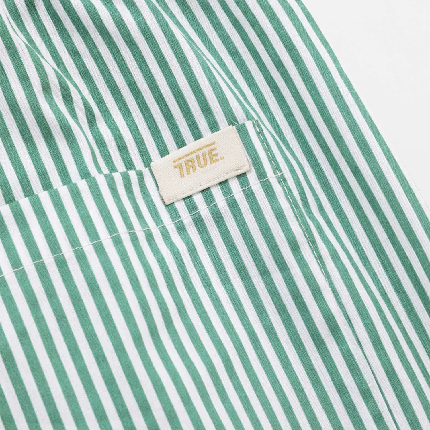 Striped Boxer Pants - Green