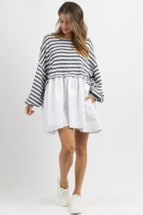 SULLIVANS STRIPED MINI DRESS