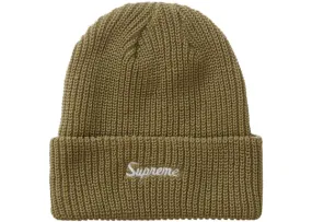 Supreme Loose Gauge Beanie (FW22) Taupe