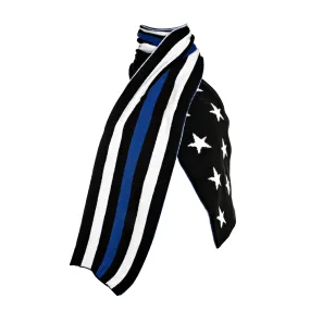 Thin Blue Line Scarf, Stars and Stripes