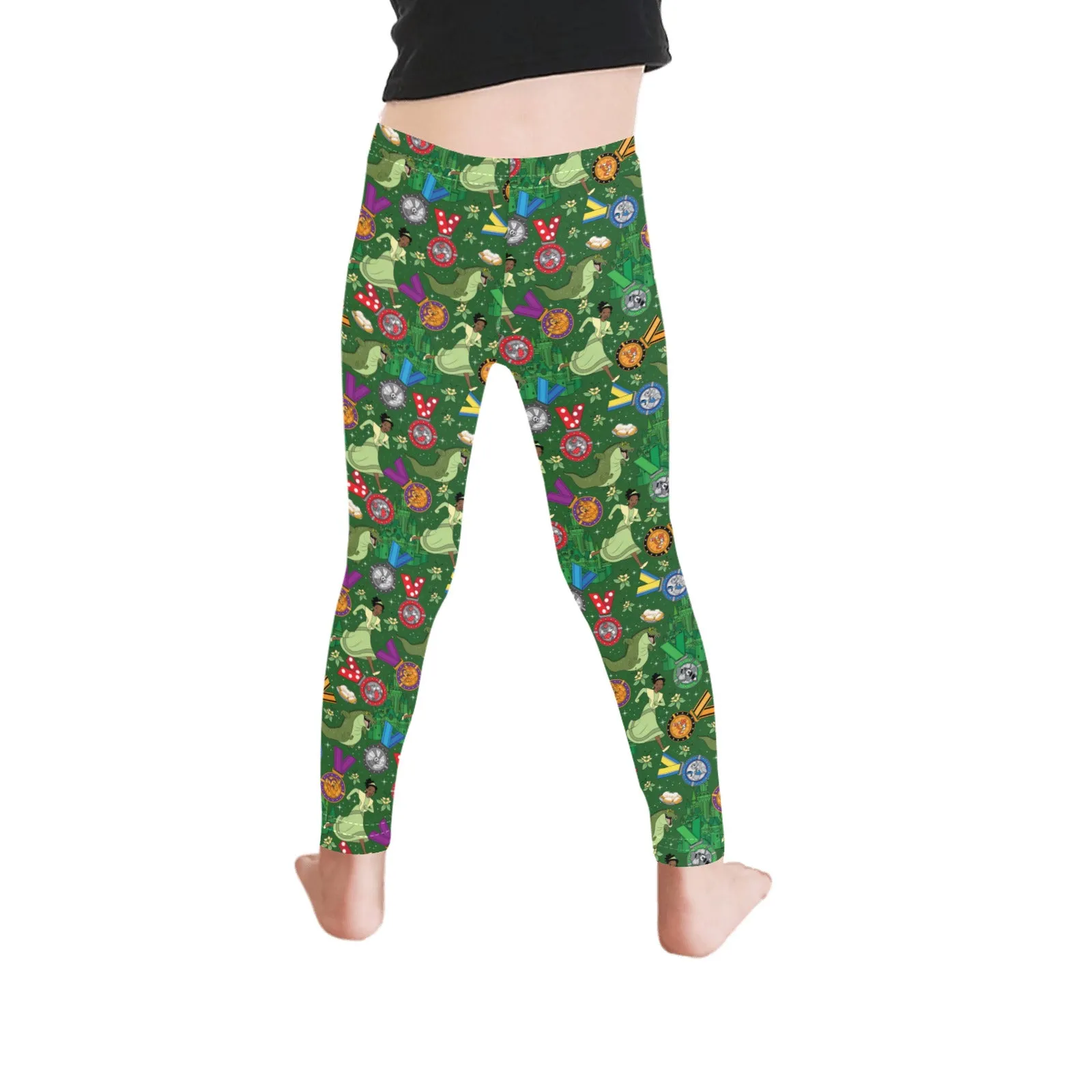 Tiana Wine And Dine Race Kid's Leggings