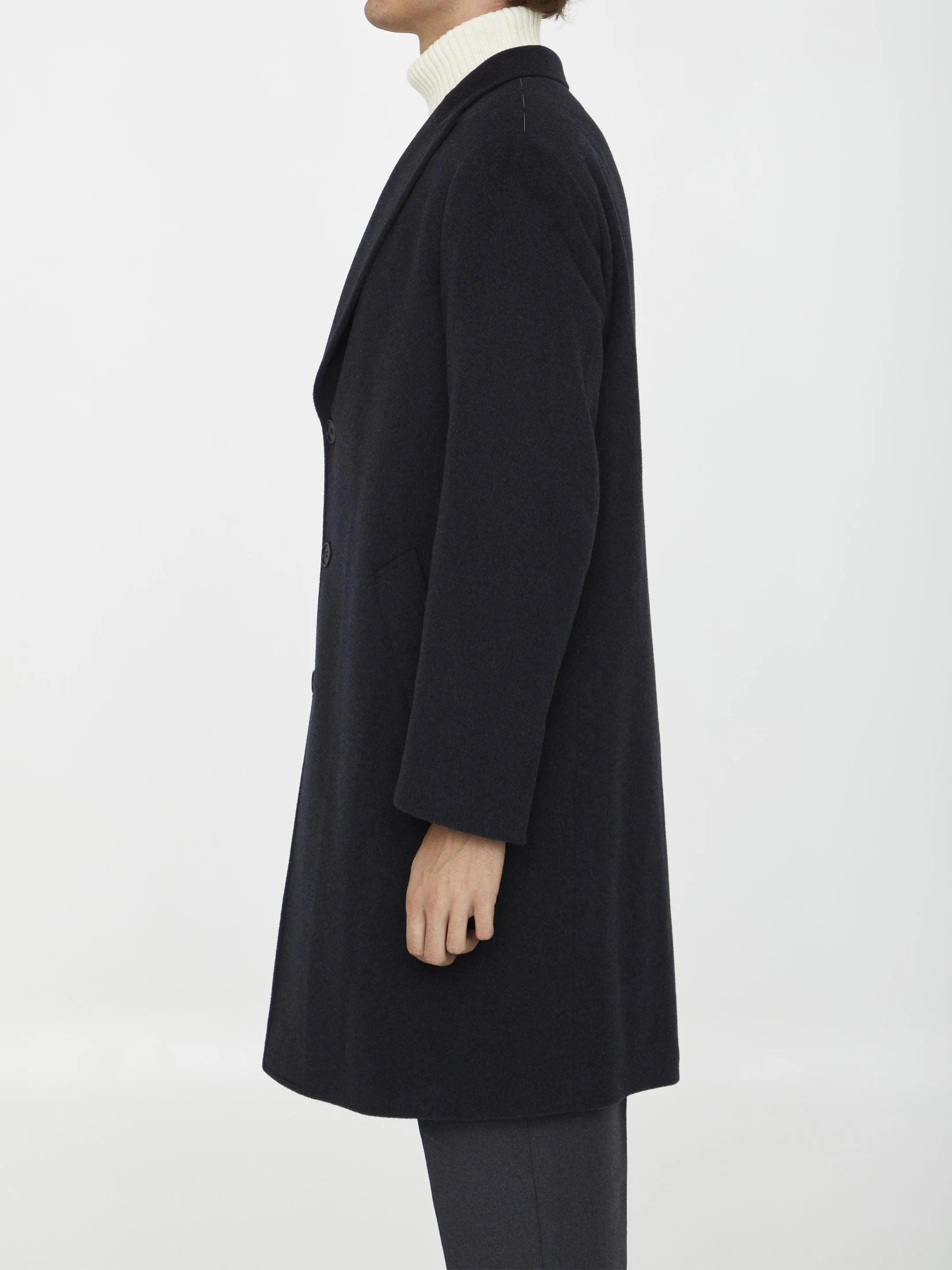 Tonello Anthracite Wool Coat