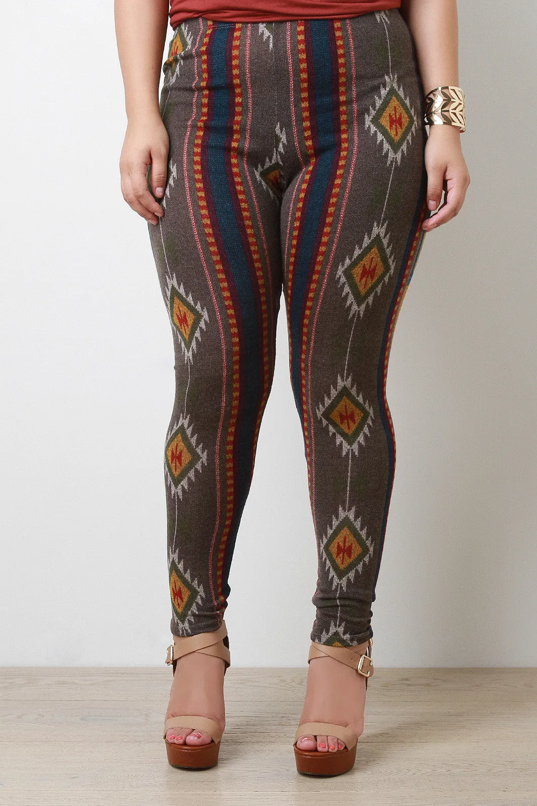 Tribal Knit Leggings