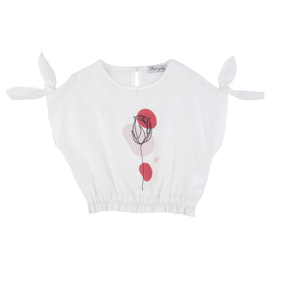 Tulip Circles Girls Casual Set