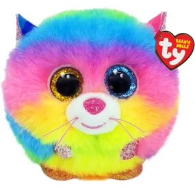 Ty Beanie Ball - Gizmo Rainbow Cat