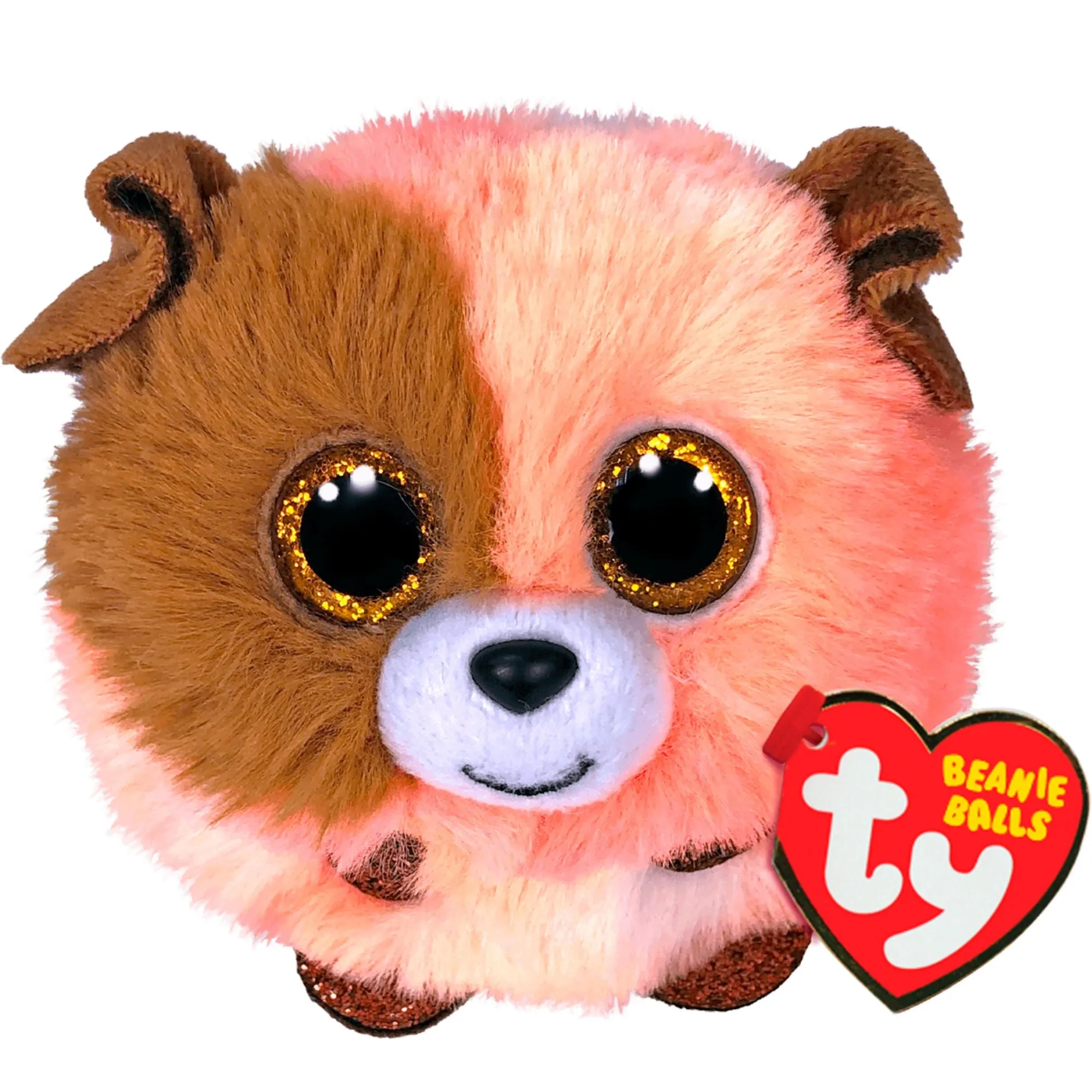 Ty Beanie Ball - Mandarin Orange Dog