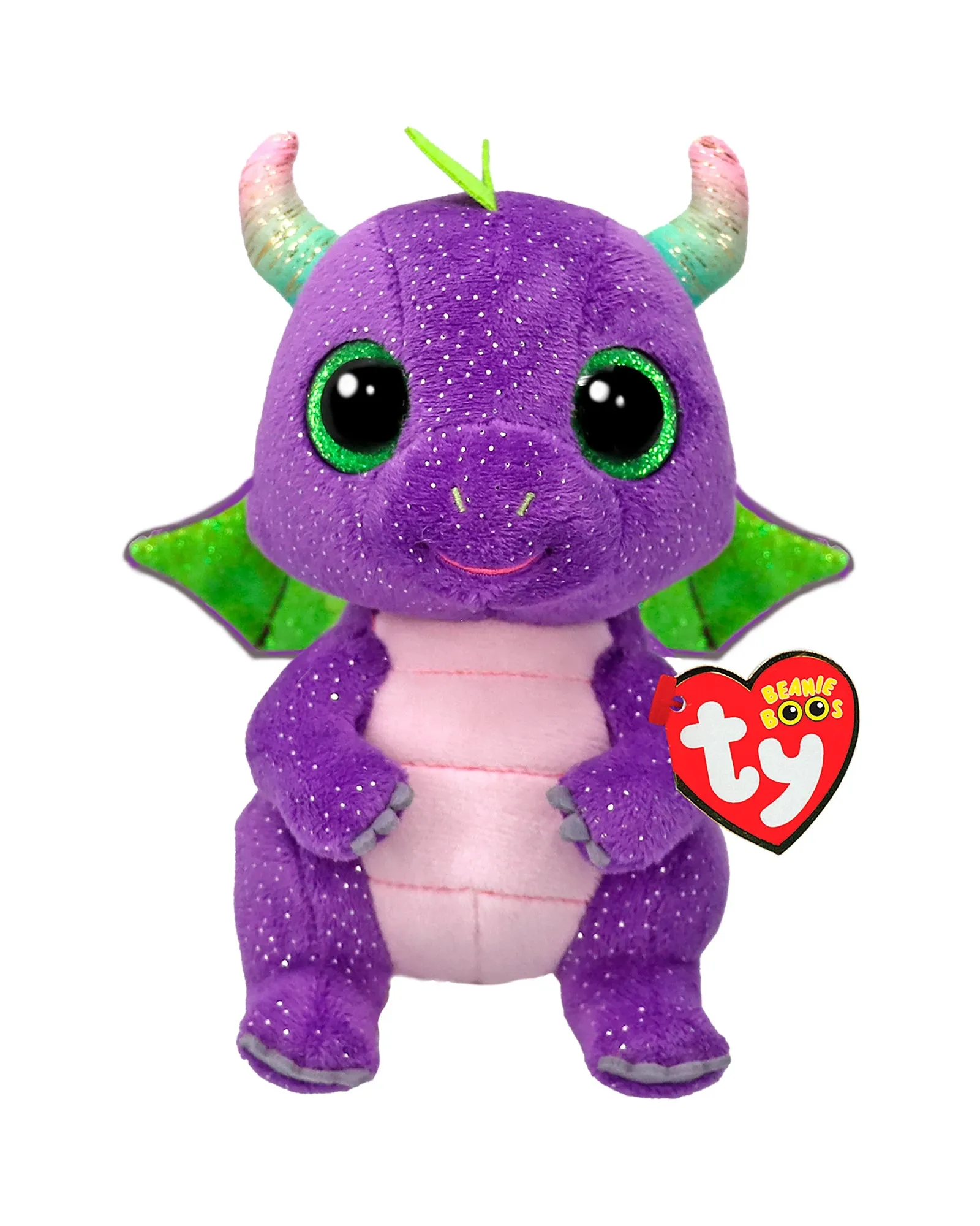 TY Small Daphne Purple Dinosaur