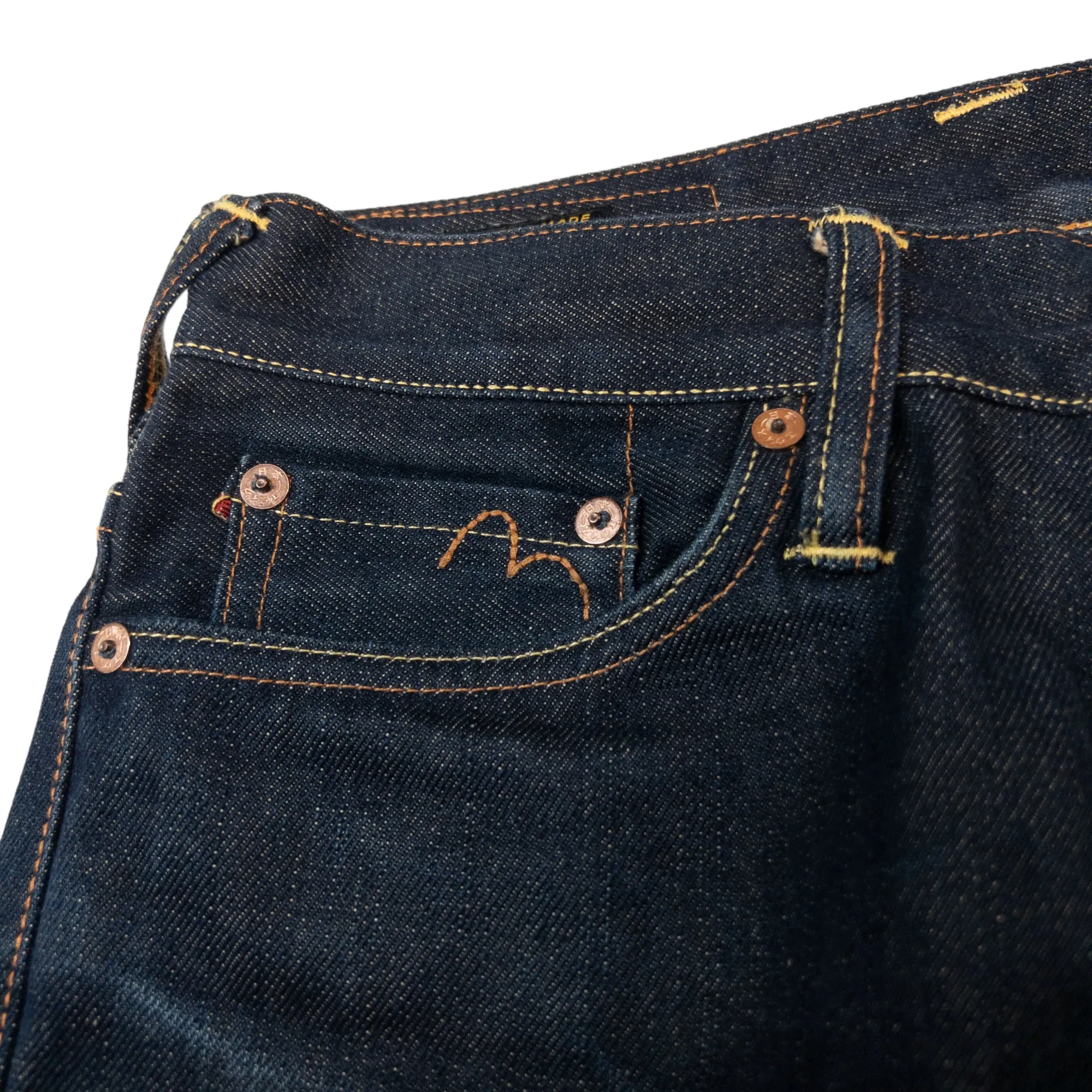 Vintage Evisu Double Gull Japanese Denim Jeans Size W28