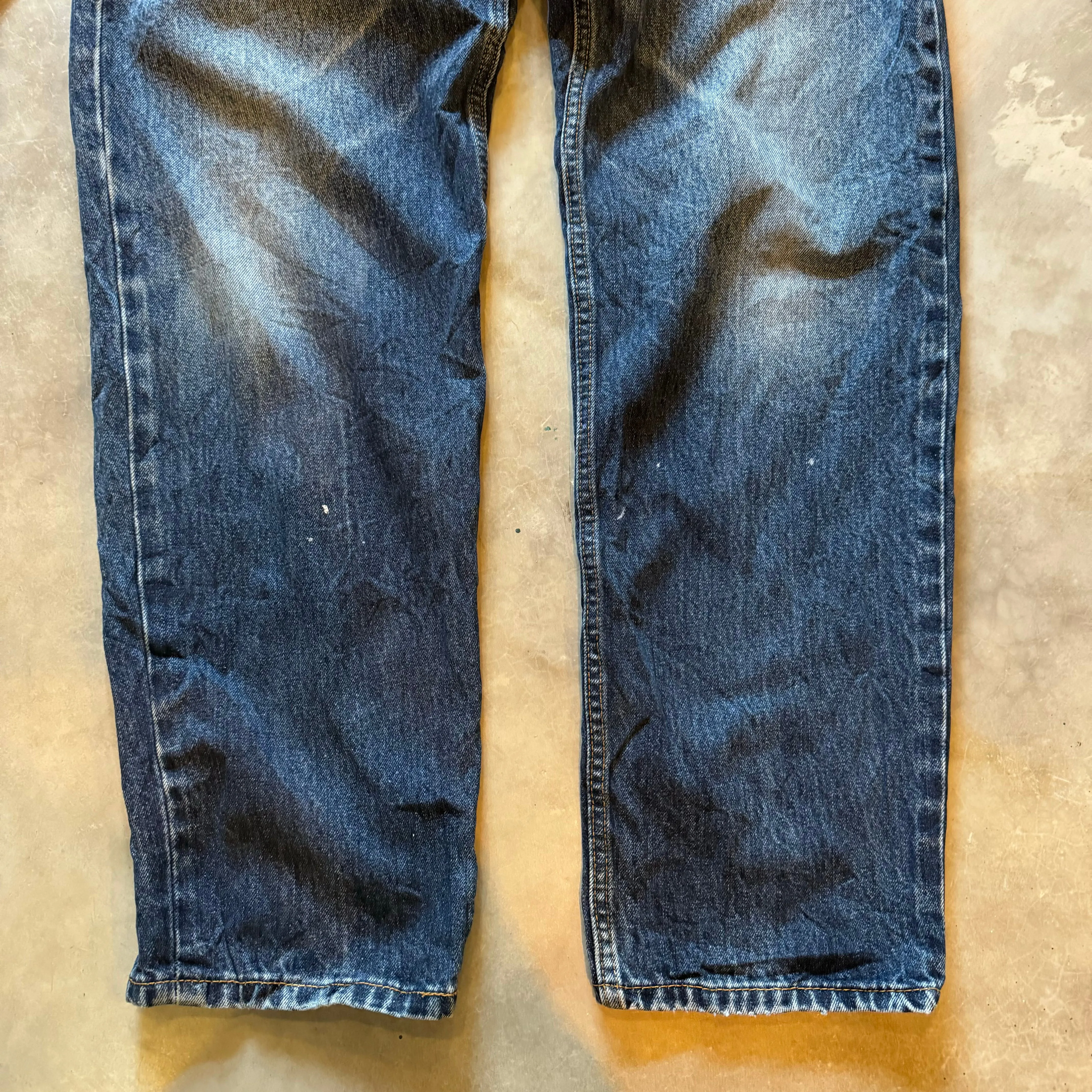 Vintage Levi 550 Blue Wash 35" 30"