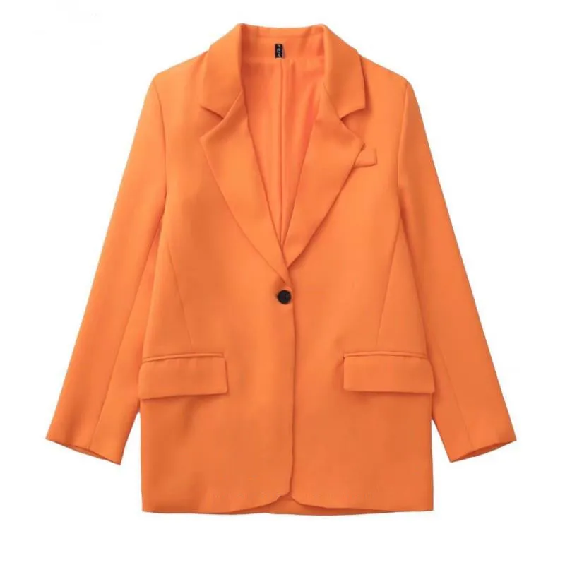 Women Blazers Set Women's Office Suit Coat Vintage Long Sleeve Jacket