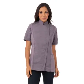 WOMEN NEPAL SPRINGFIELD CHEF COAT - Purple