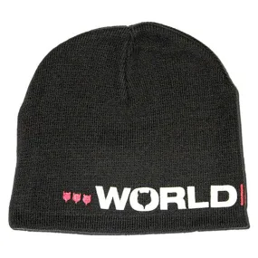 World Industries Black Logo Beanie