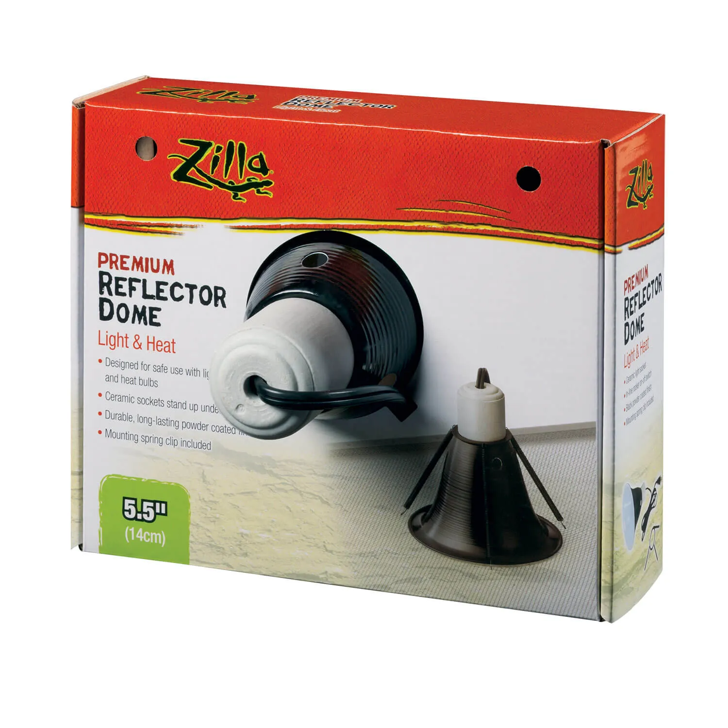 Zilla Premium Reflector Dome Light 5.5 Inch